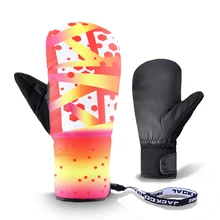 Термальные перчатки luva tecrmica с сенсорным экраном сноуборд защита от ветра при катании на лыжах сноуборд варежки Зимние теплые лыжные варежки