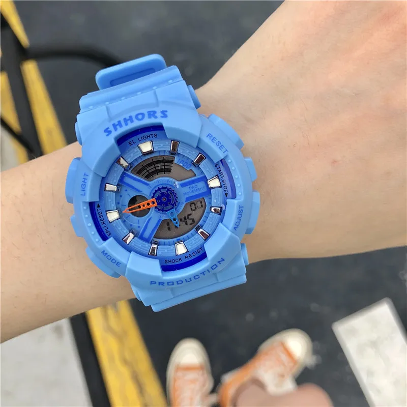 

Fsshion Women Casual Dress Watches Ladies Fashion Silicone Quartz Clock Sports Wrist Watch Quartz Watch for Unisex DropShipping