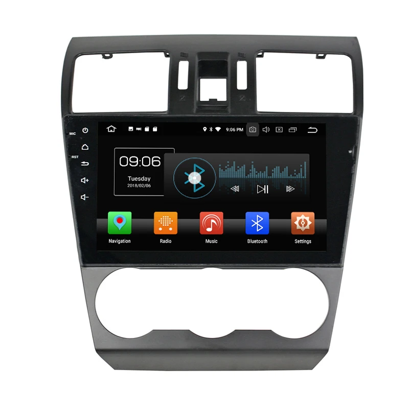 Flash Deal Android 8.0 Octa core PX5 car radio gps for Subaru forester XV with 4G RAM 32G ROM wifi 4g usb auto Multimedia 3