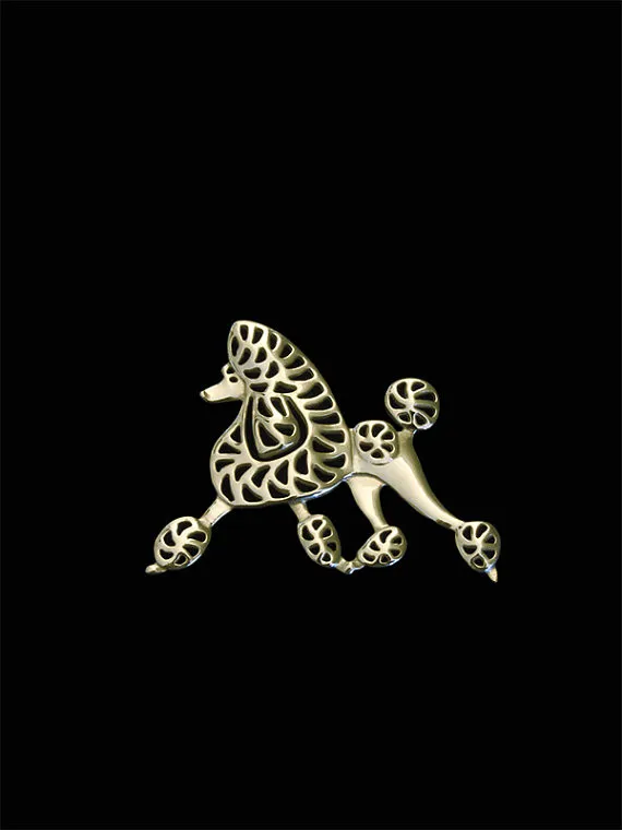 Новая классическая брошь с изображением животных для мужчин t Broche золотого, серебряного цвета, дизайнерская брошь для мужчин, подарок друг отец - Окраска металла: Золотой цвет