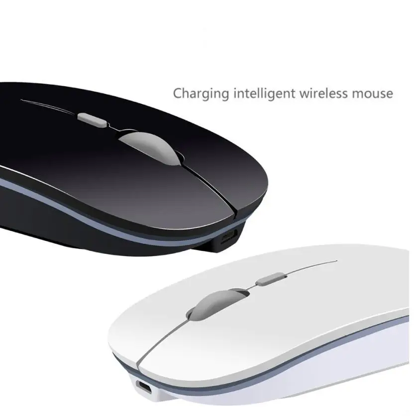 Mouse Raton 1906 T10 Slim Silent Wireless Gaming Mouse Mice For PC Laptop Computer Mouse Raton Inalambrico 18Aug3