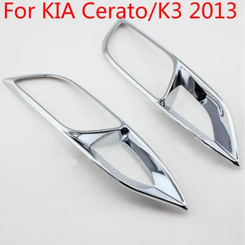 

For KIA Cerato/K3 2013 ABS Chrome Front Fog light Lamp Cover Trim