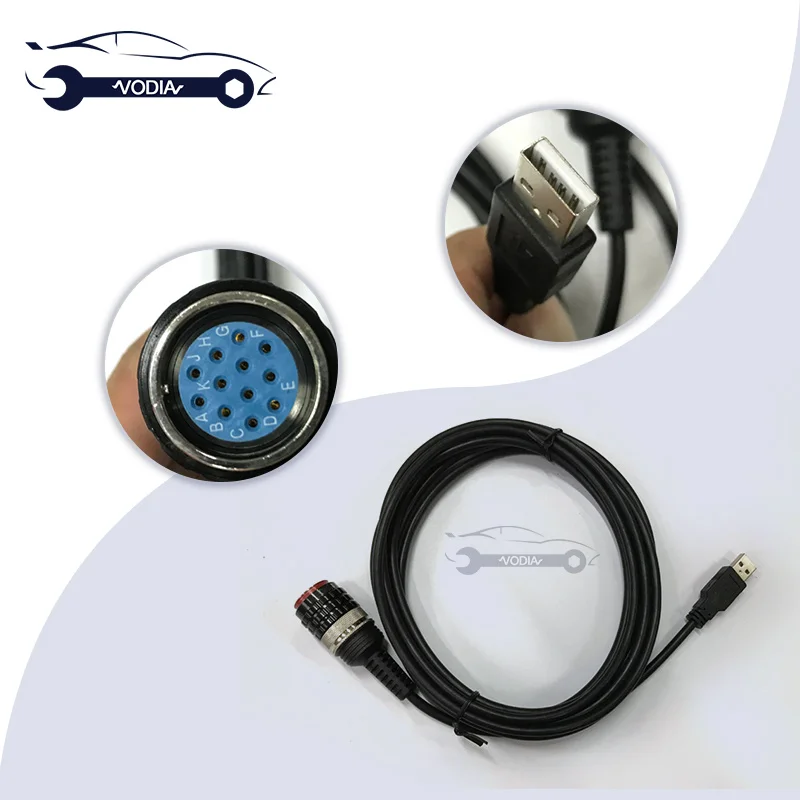 

Auto 88890305 vocom Diagnostic Cable Truck Diagnosis Scannre Connector USB Cable Tool