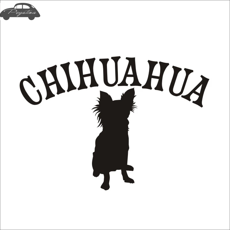 Car Car Pet Shop Sticker Dog Decal Chihuahua Posters Vinyl Wall Art Decals Pegatina Quadro Parede Decor Mural Pet Shop Sticker