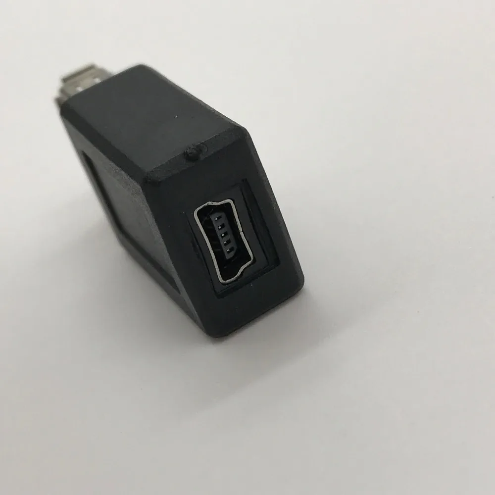 2 шт. USB мама к Mini USB адаптер мама к гнезду разъем Mini USB конвертер 5Pin Женский Столяр