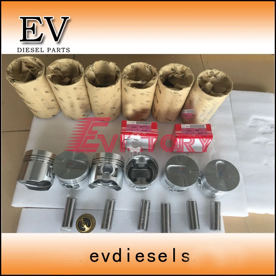 Engine Overhaul Kit S6s Piston+piston Ring+cylinder Liner+gasket Kit