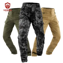 Летние быстросохнущая Тактическая Военная игра мужские брюки-карго тонкий кожаный чехол с Пеший Туризм мужские брюки Открытый спорт, армия, военный активный Штаны