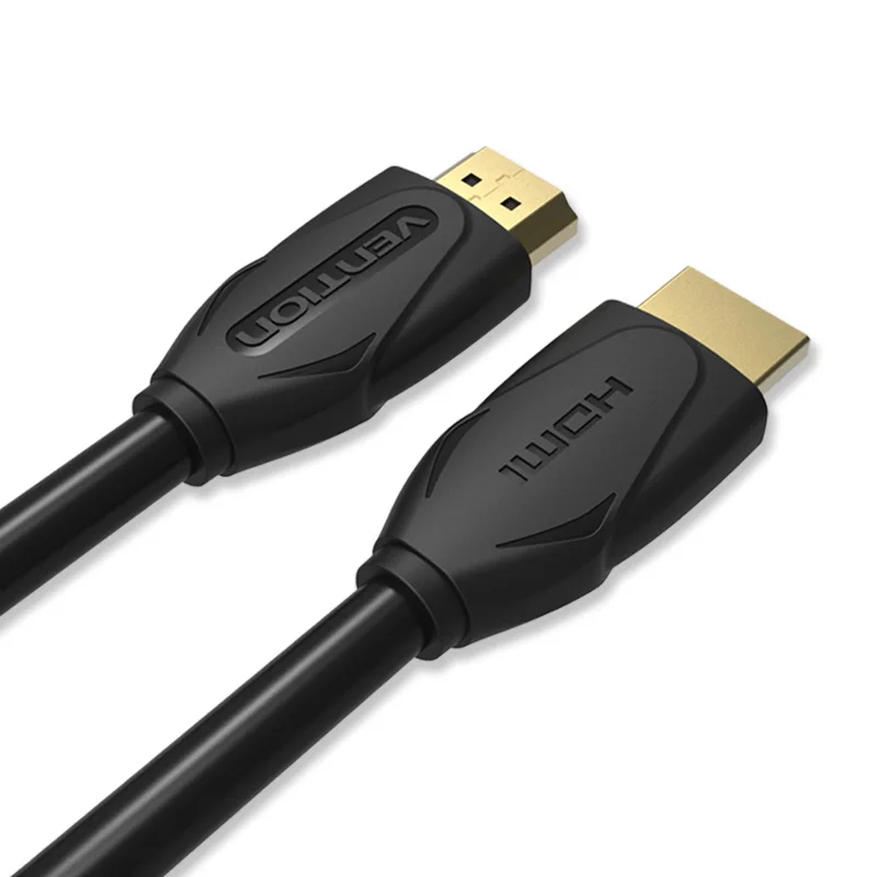 Vention HDMI Cable 1m 2m 3m 5m 1.4V 1080P Gold Plated HDMI Adapter Cable 3D With Ethernet For PS4 DVD Apple TV Laptop Projector