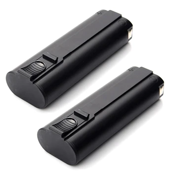 

Top Deals 2x 1.5AH 6V Rechargeable Battery for PASLODE 900400 900420 Cordless Drill Black