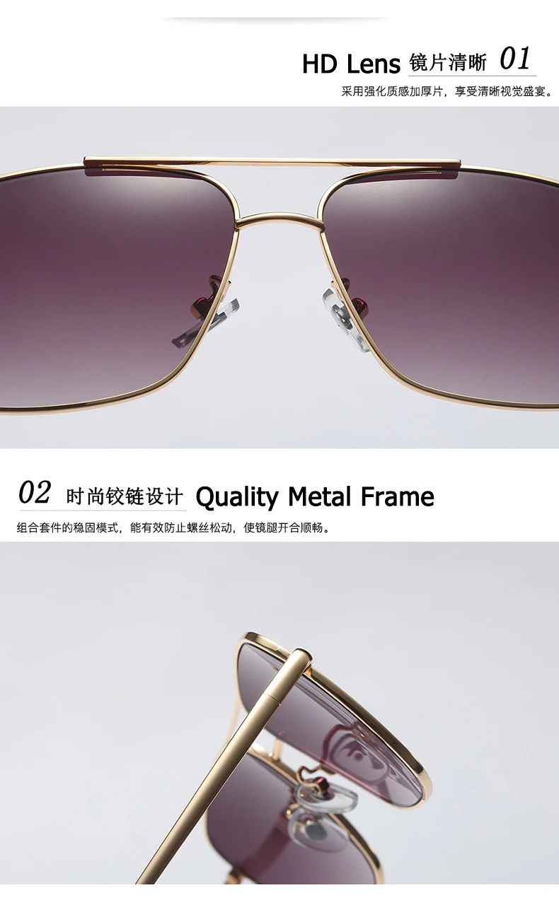 JackJad, модные, крутые, квадратные, авиационный стиль, градиентные солнцезащитные очки, классические, винтажные, фирменный дизайн, солнцезащитные очки Oculos De Sol 93305