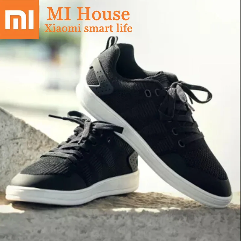

Xiaomi 90 Fun Knitted Skateboard Shoes Comfortable And Breathable Splash-Proof Water Casual Shoes Men And Women Skate Sneaker