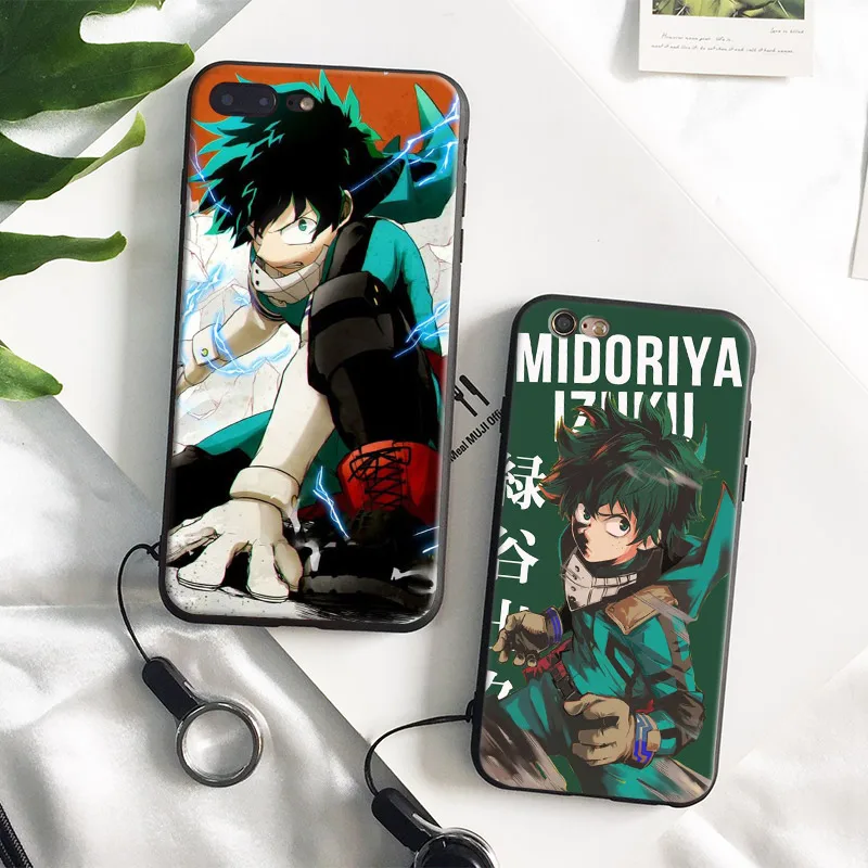 

Deku Izuku My Hero Academia Soft Silicone Phone Case Cover Shell For Apple iPhone 5 5s Se 6 6s 7 8 Plus X XR XS MAX