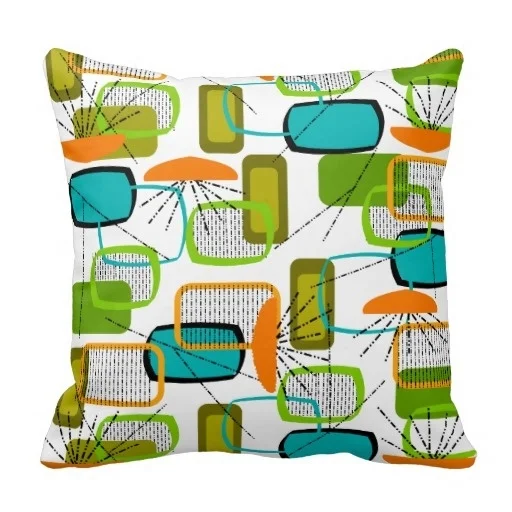Fabulous Mid Century Modern Inspired Cushion Cover Abstract 71 (Size