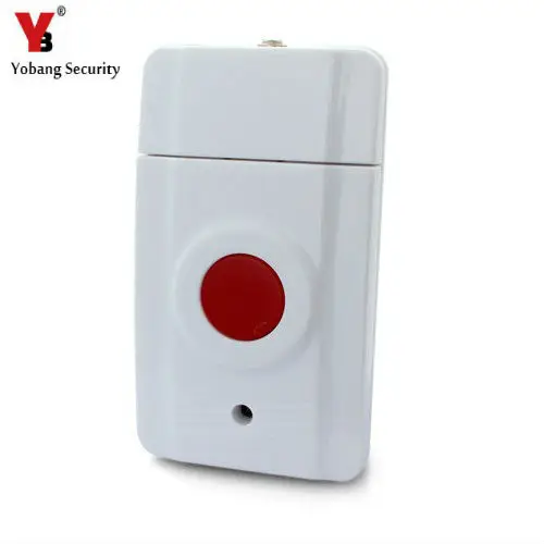 

Yobang Security WIFI GSM PSTN Wireless Emergency Panic Button SOS Calling Button Alarm System Work With Home Security
