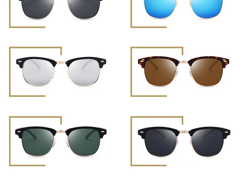 Psacss модные квадратные поляризованные солнцезащитные очки Для мужчин для вождения, рыбной ловли, Классический Брендовая дизайнерская