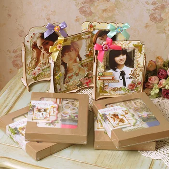 

Eno Greeting Desktop Wooden Photo Frame Scrapbooking Vintage Wood Picture Frame