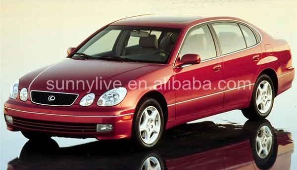 GS300 GS400 GS430 светодиодный Ангельские глазки налобный фонарь для Lexus 1998-2005 год черный Корпус