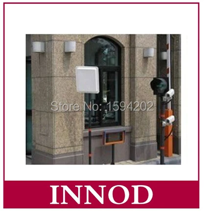 

smart parking automatic system waterproof protect IP67 uhf rfid gate antennas outdoor with free windshield uhf sticker cards