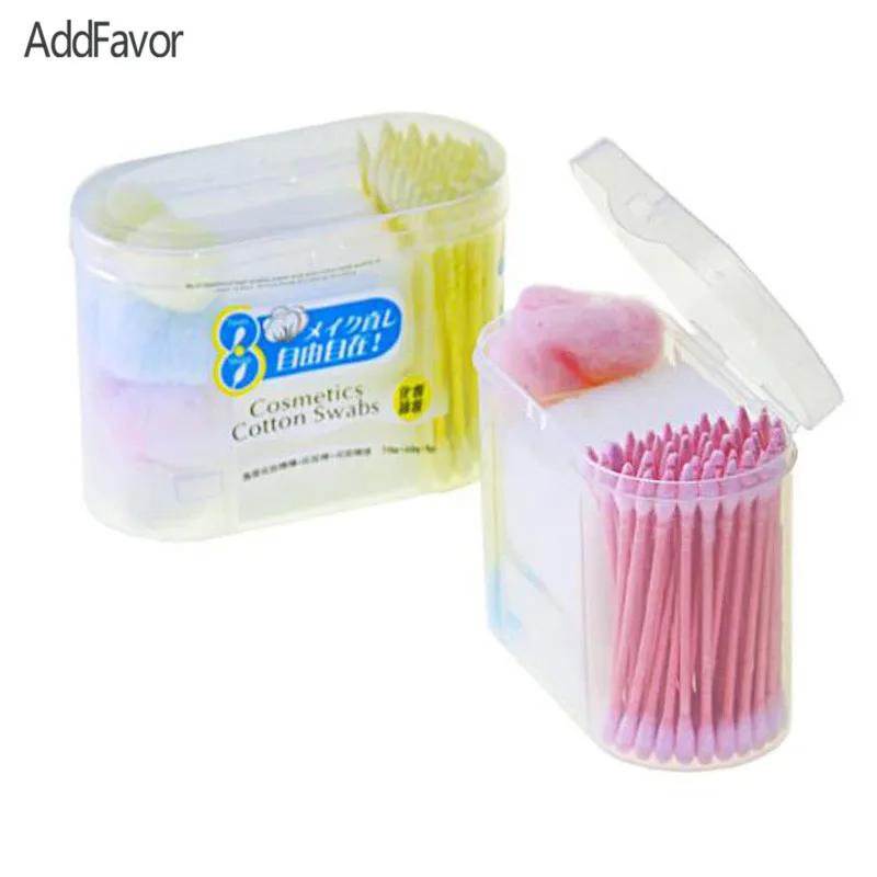 AddFavor Cotton Swab Makeup Cotton Sets Women, Makeup