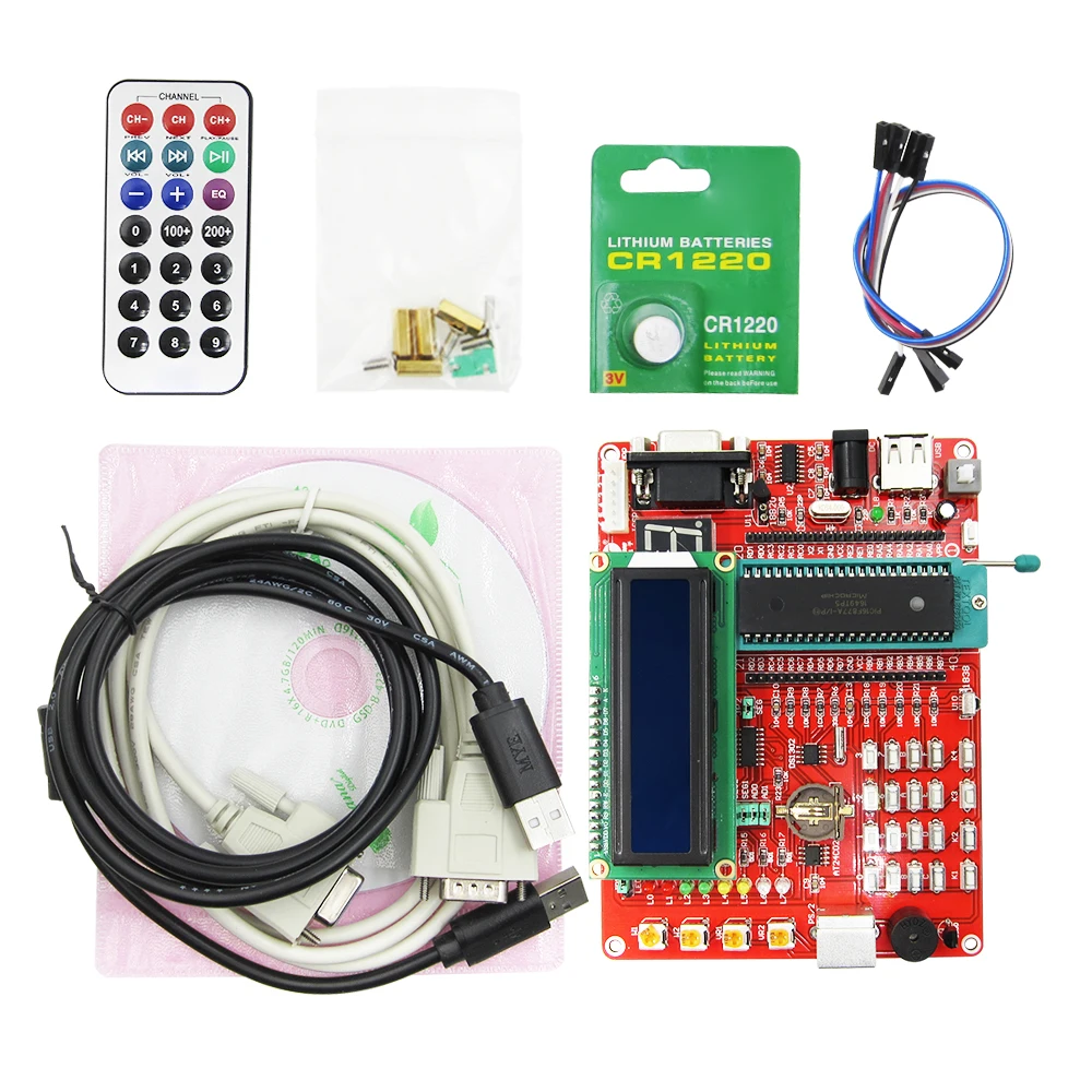 

HAILANGNIAO learning board PIC microcontroller experiment board PIC microcontroller development board 16F877A video tutorials