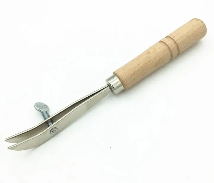 

New DIY leather craft tool edge handle tool handwork tool blank pressing