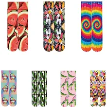 Популярные художественные носки забавная новинка Повседневные хлопковые цветные меховые носки стильные носки безупречные изысканные носки Meias