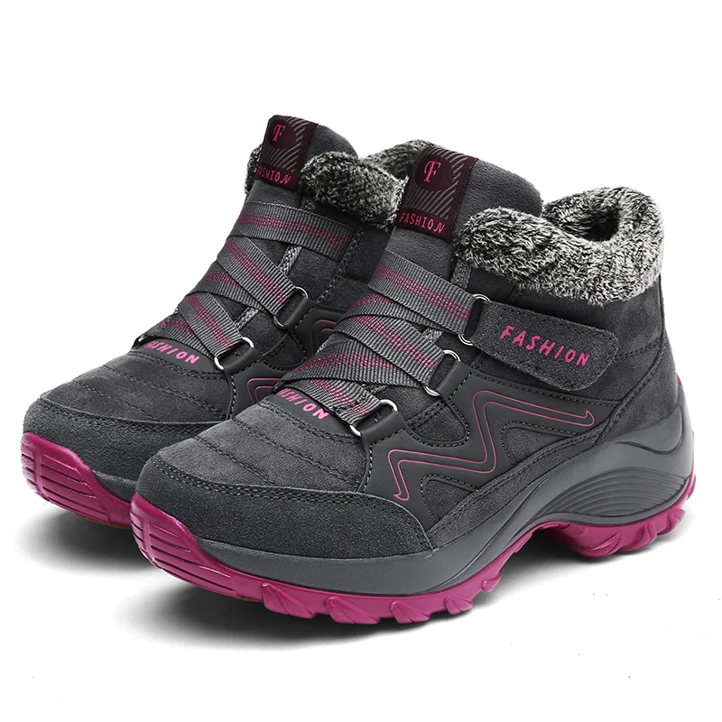 Женская походная обувь из натуральной кожи; нескользящие походные ботинки; непромокаемые Трекинговые ботинки; спортивные кроссовки; спортивная обувь для кемпинга