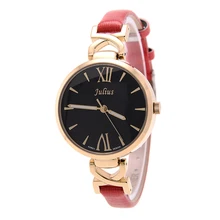 Julius Woman Girls’s Watch Japan Quartz Hours Advantageous Vogue Costume Clock Bracelet Sweet Leather-based Elegant Woman’s Birthday Present Field