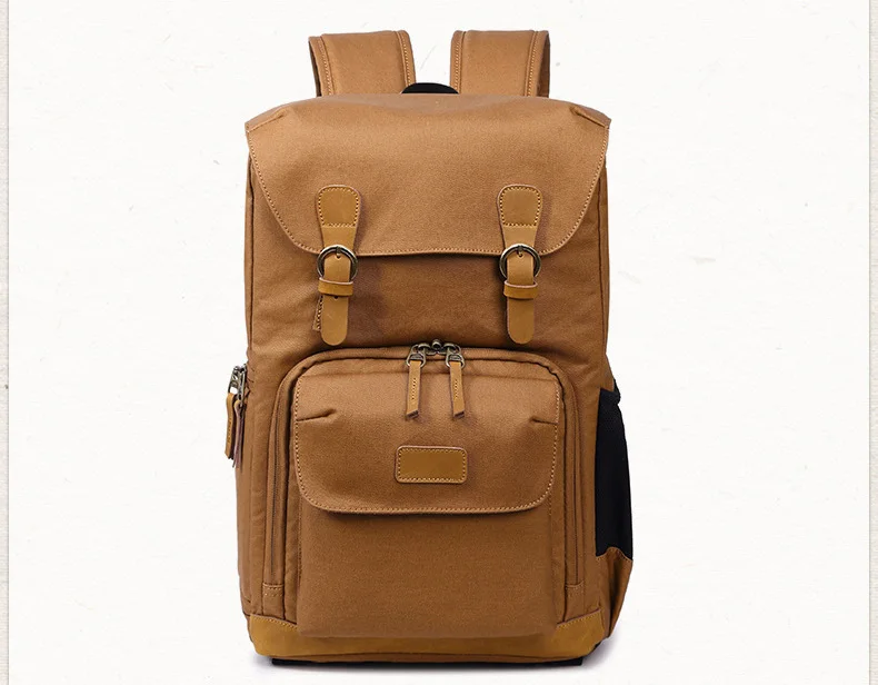Водонепроницаемый Холст Открытый износостойкий большой емкости фотографии сумка камера фото рюкзак мужчины для Nikon/Canon/sony/Fujifilm