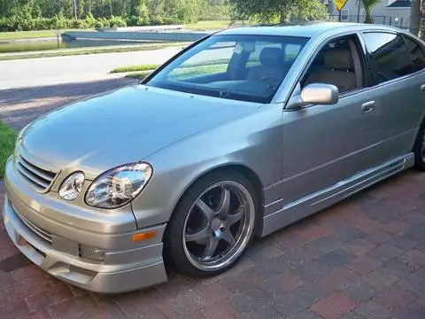 Для LEXUS GS300 GS430 S160(1998-2004) JPB стиль PP материал передний/задний под спойлер губы/боковая юбка обвес для LEXUS Racing