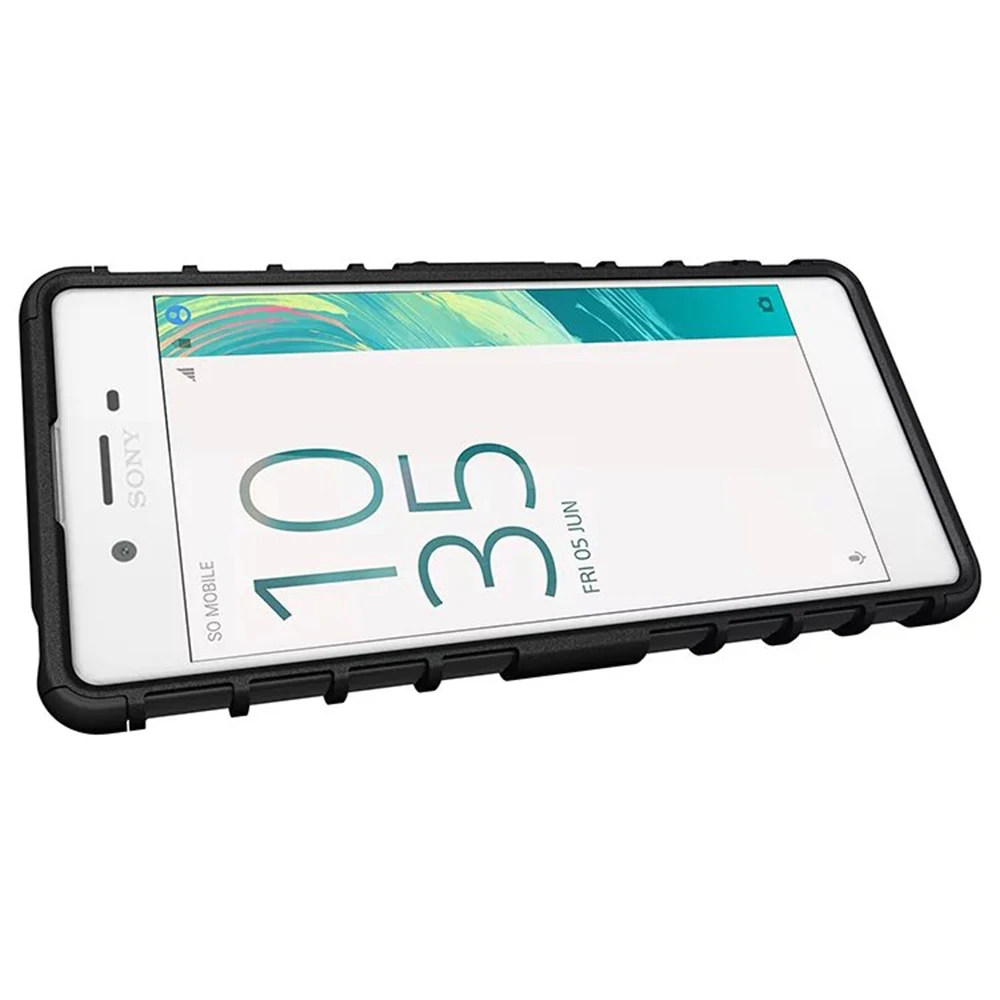Fashion Heavy Duty Hybrid Anti-Knock 2 IN 1 TPU +Plastic Armor Case for Sony Xperia XA Sony X Phone Case Cover with Stand IDOOLS Fashion Heavy Duty Hybrid Anti-Knock 2 IN 1 TPU +Plastic Armor Case for Sony Xperia XA Sony X Phone Case Cover with Stand IDOOLS