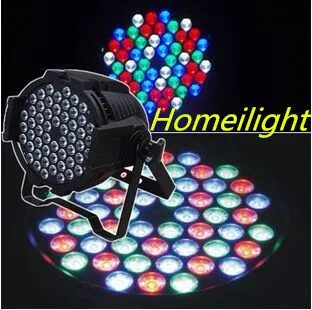 

54 x 3W RGBW Mix color Par Light Par Can for Stage Wedding Disco