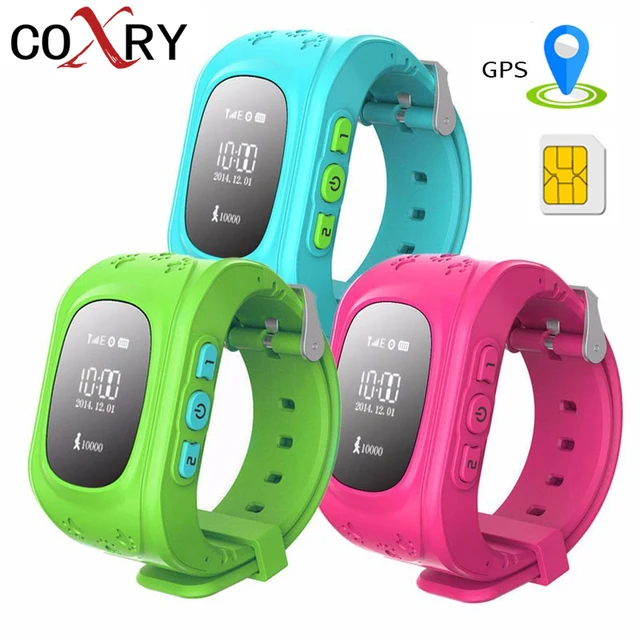 COXRY GPS Kids Watch Emergency SOS Bracelet Smart Watch Baby 2G Sim Phone Childr COXRY GPS Kids Watch Emergency SOS Bracelet Smart Watch Baby 2G Sim Phone Childr