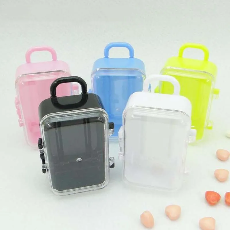 

Free Shipping 15pcs/lot Min Rolling Draw bar box Plastic Candy Boxes Wedding Favor boxes candy packing