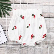 MUQGEW, г. Новые модные летние полипропиленовые трусы шорты с принтом вишни штаны, одежда Детские шорты для маленьких девочек и мальчиков