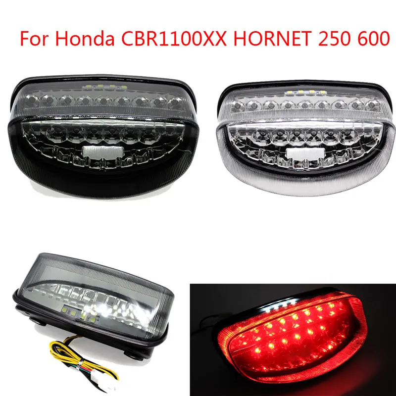 Nordson Motorcycle taillight LED Rear Tail Light Turn Signal light For Honda CBR1100XX HORNET 600