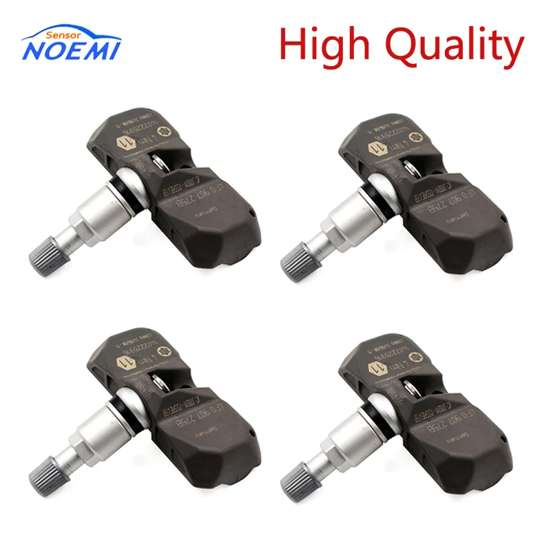 

YAOPEI 4pcs 4F0907275B High Quality 433MHZ Car TPMS Sensor Tire Pressure Monitor Systems For AUDI BENTLEY
