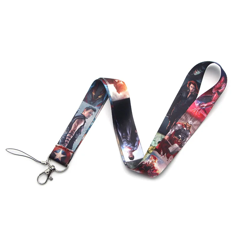 

V177 The Avengers Neck Strap Lanyard for keys ID Card Mobile Phone Straps USB Badge holder Neck Strap Hang Rope Lariat Lanyards