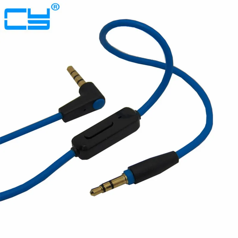 Stereo Handsfree 3.5mm AUX Cable with Microphone and Phone answer