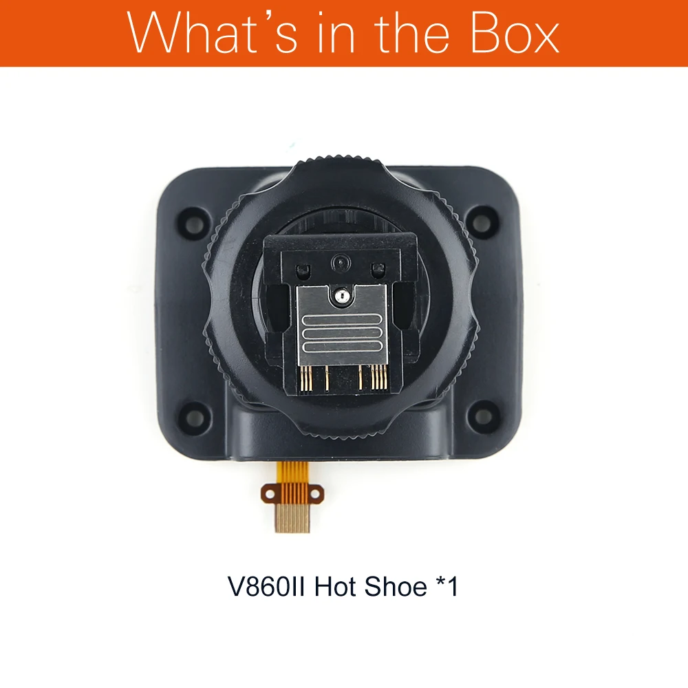 Camera Flash Godox V860II-C V860II-N V860II-S V860II-F V860II-O Flash Speedlite Replace Hot Shoe Accessories on camera flash,camera flash