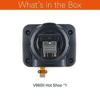 Godox V860II-C V860II-N V860II-S V860II-F V860II-O Flash Speedlite Replace Hot Shoe Accessories 2