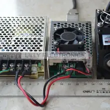 100 мВт 405нм фиолетовый лазерный точечный модуль ttl/аналоговый 0-30 кГц TEC охлаждение 85-265 в