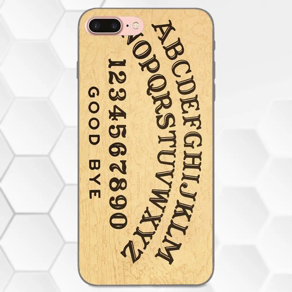 Мягкий Сотовый телефон Ouija Board для Apple iPhone 4 4S 5 5S SE 6 6S 7 8 Plus X XS Max XR|Бамперы| |