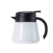 Coffee Thermal Carafe Teapot, Stainless Steel Double Wall Vacuum Insulated | Hot& Cold Retention | 27oz( 800ml