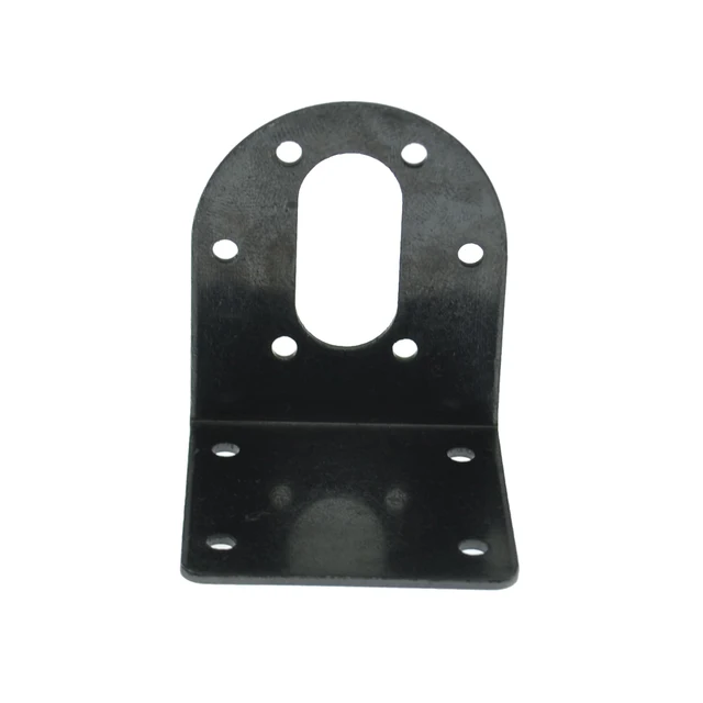 2PCS 37mm DC Geared Motor Mounting Bracket Holder 550 540 Black Metal L