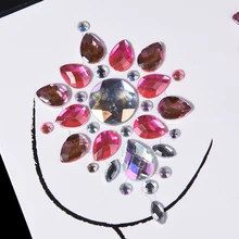 1 лист кристалл соска крышка для женщин Стикини клейкие наклейки, невидимое нижнее белье бюстгальтер аксессуары 17,5*14 см