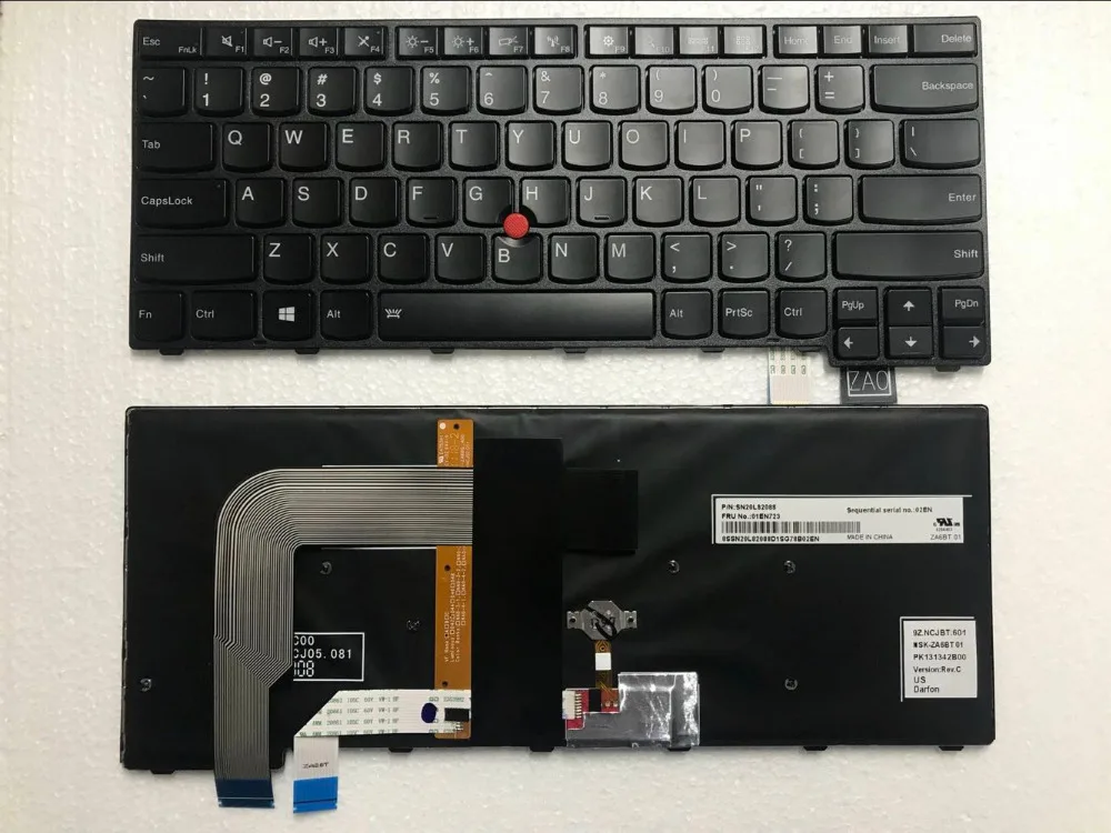 xly laptop keyboard for LENOVO IBM Thinkpad 13 New S2 T460S T460P T460