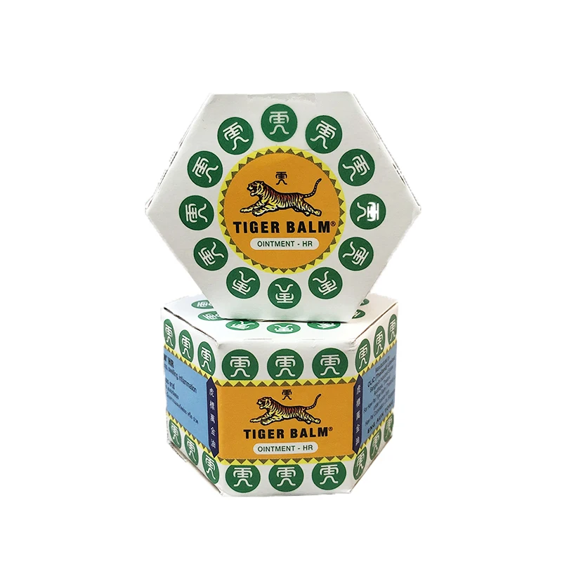 3 pieces Tiger Balm White Ointment Painkiller Muscle Pain Relief Ointment Soothe itch for Headache and suffy nose