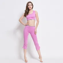 2016 New Sports Bra Yoga Suit Women’s Shock Value Fitness Dance Clothes Wear Sportswear