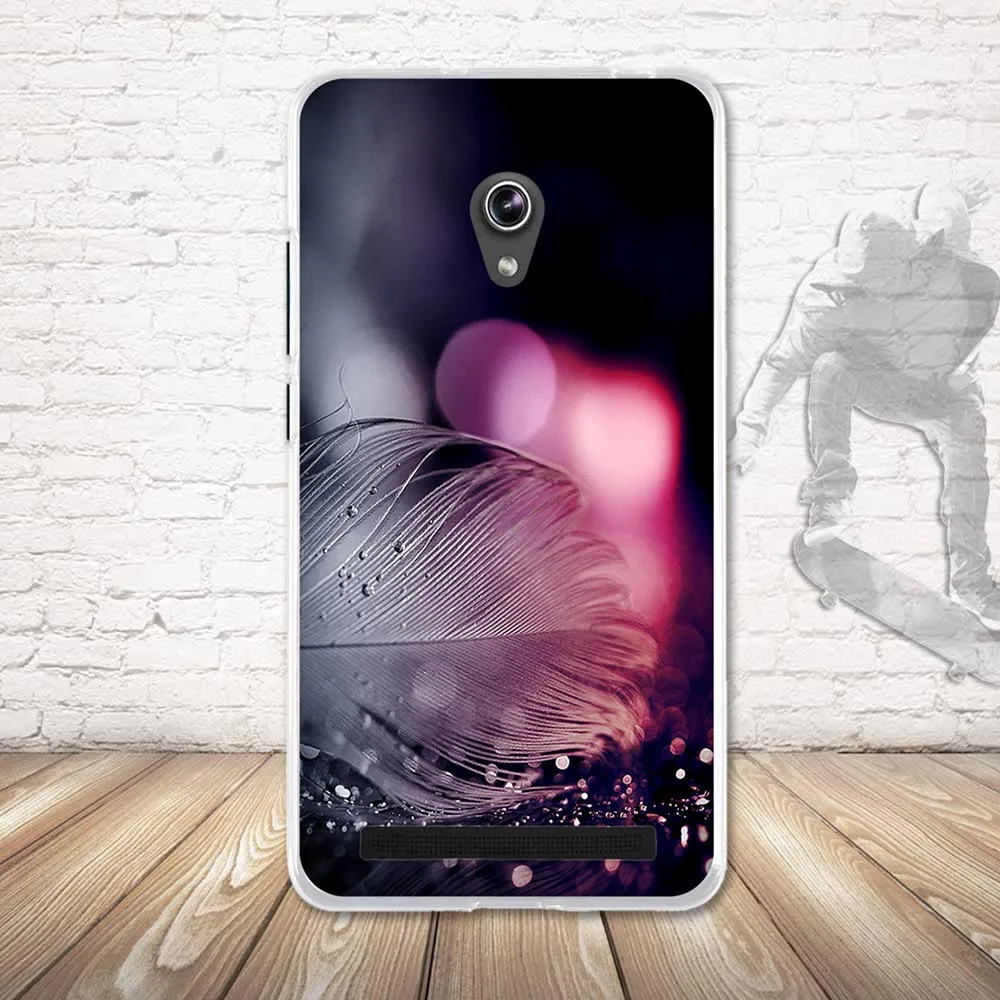 Funda de teléfono para Asus Zenfone 6 caso 6,0 pulgadas suave cubierta de silicona para Asus ZenFone 6 A600CG A601CG cubierta fundas Coque Capas